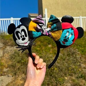 Mickey and Minnie Nightmare Before Christmas Mickey Ears